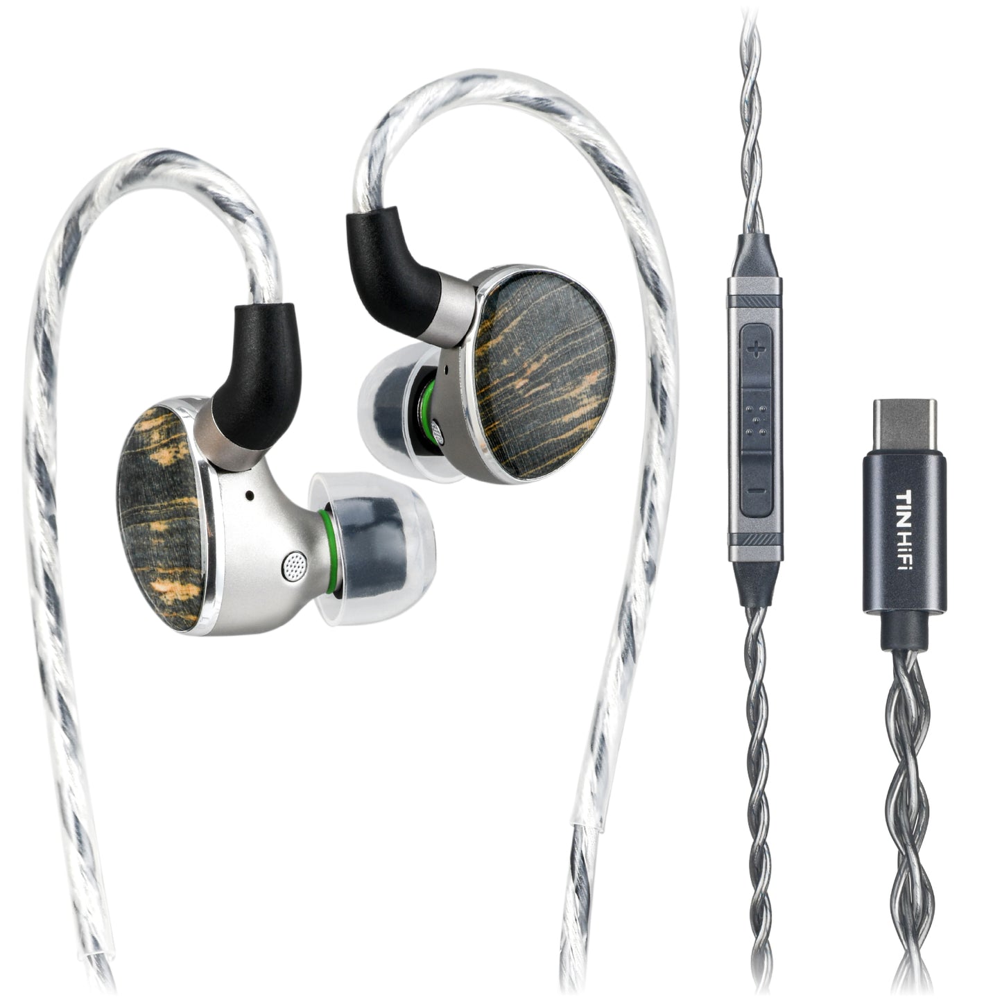 TINHIFI T6 HiFi In-Ear Monitor IEM 1DD+1 Planar Hybrid Wired Earphones