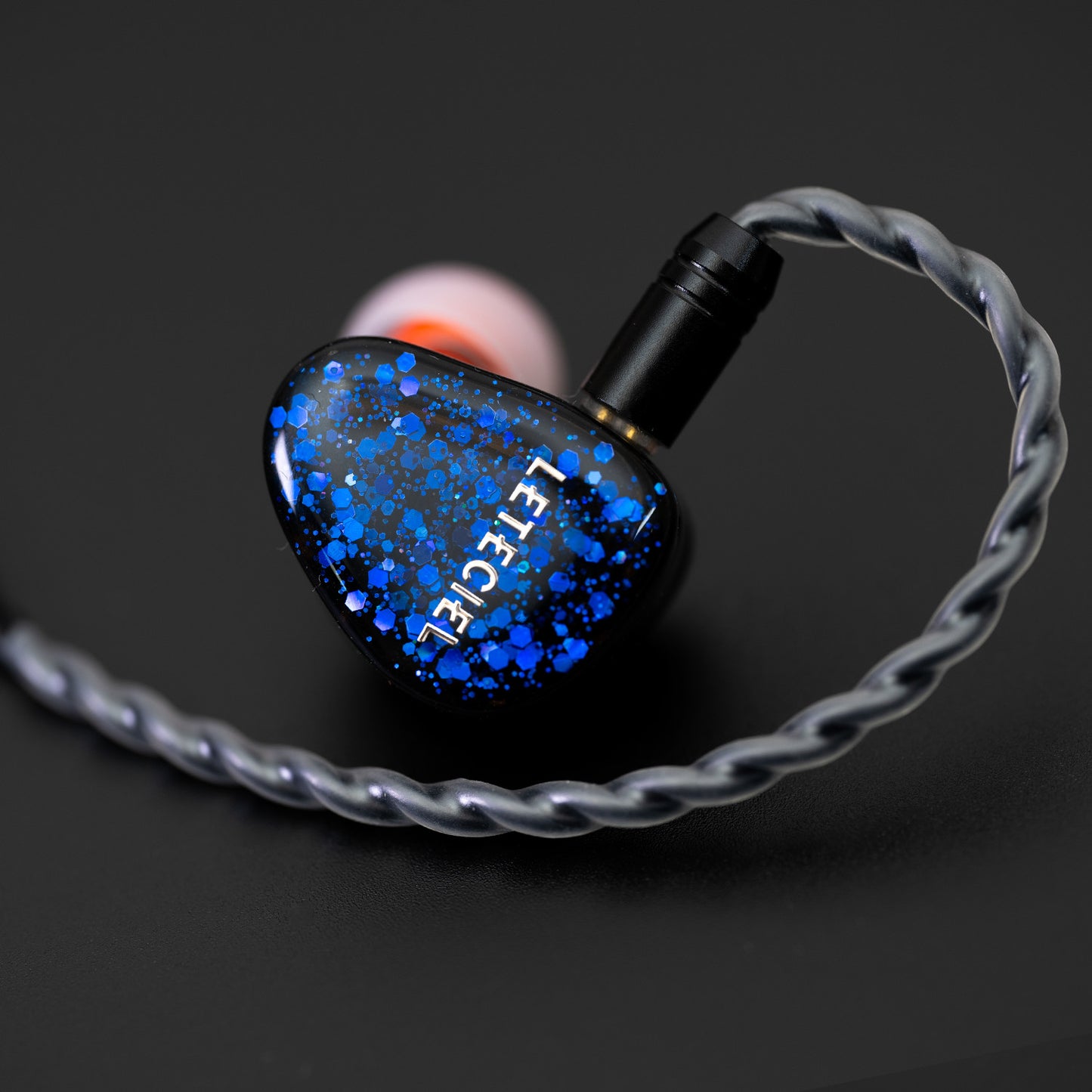 LETEClEL Shark Band Three Dynamic Coils 2D Gaming Headphones ACG Earbuds HlFl in-Ear Earphone