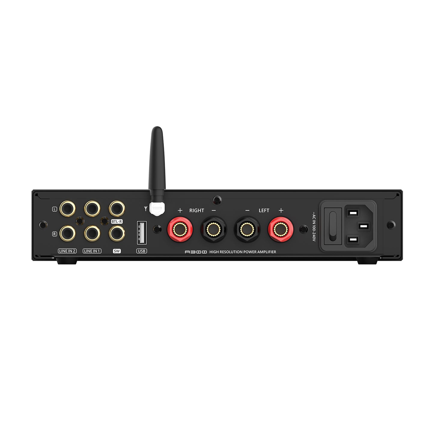 SMSL A300 Hi-res Power Amplifier 165W*2 BTL Mode Bluetooth 5.0 - Hifi-express