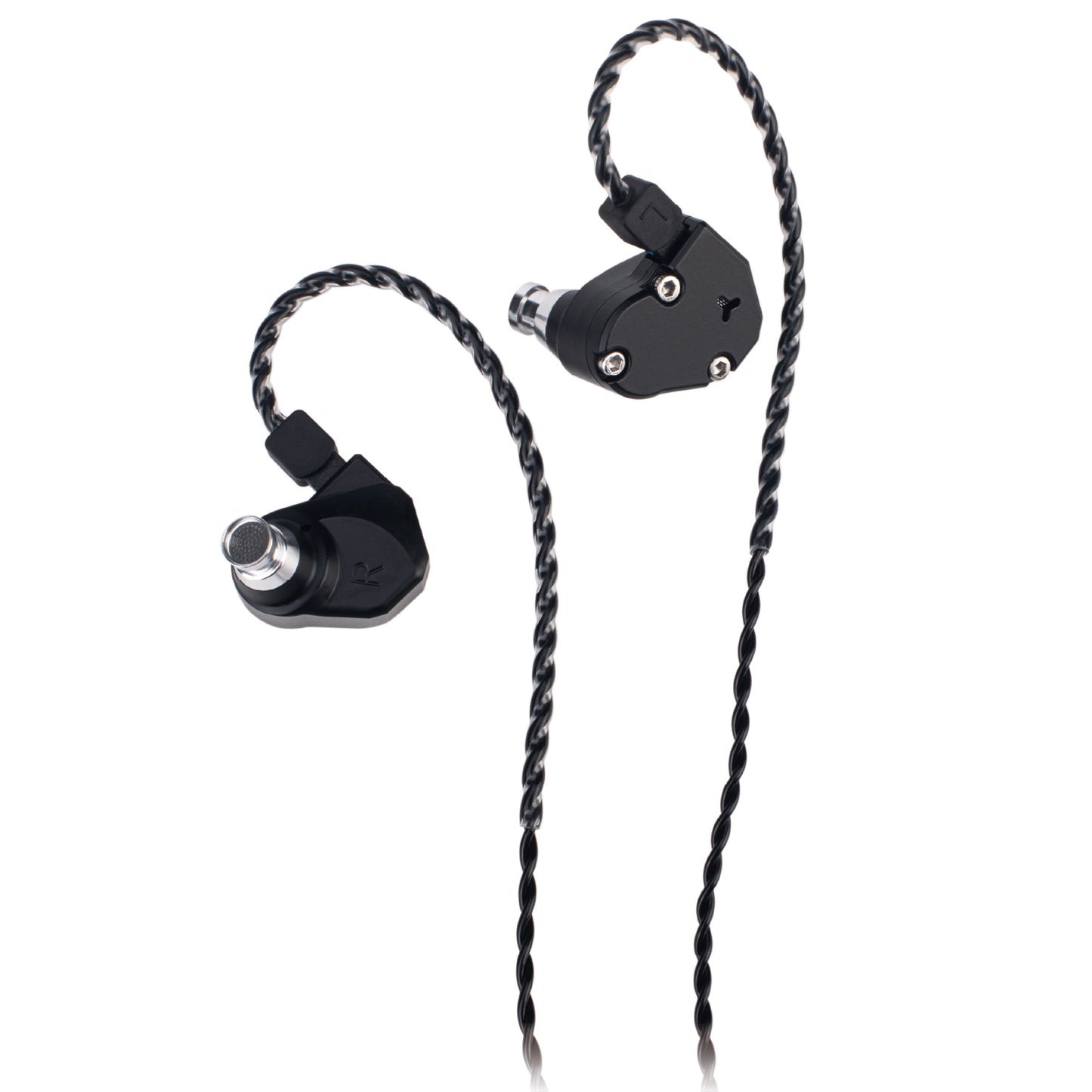 TINHIFI C2 Wired Earphones with Micorphone Mecha Style in Ear Monitors Dual Magnetic Circuit