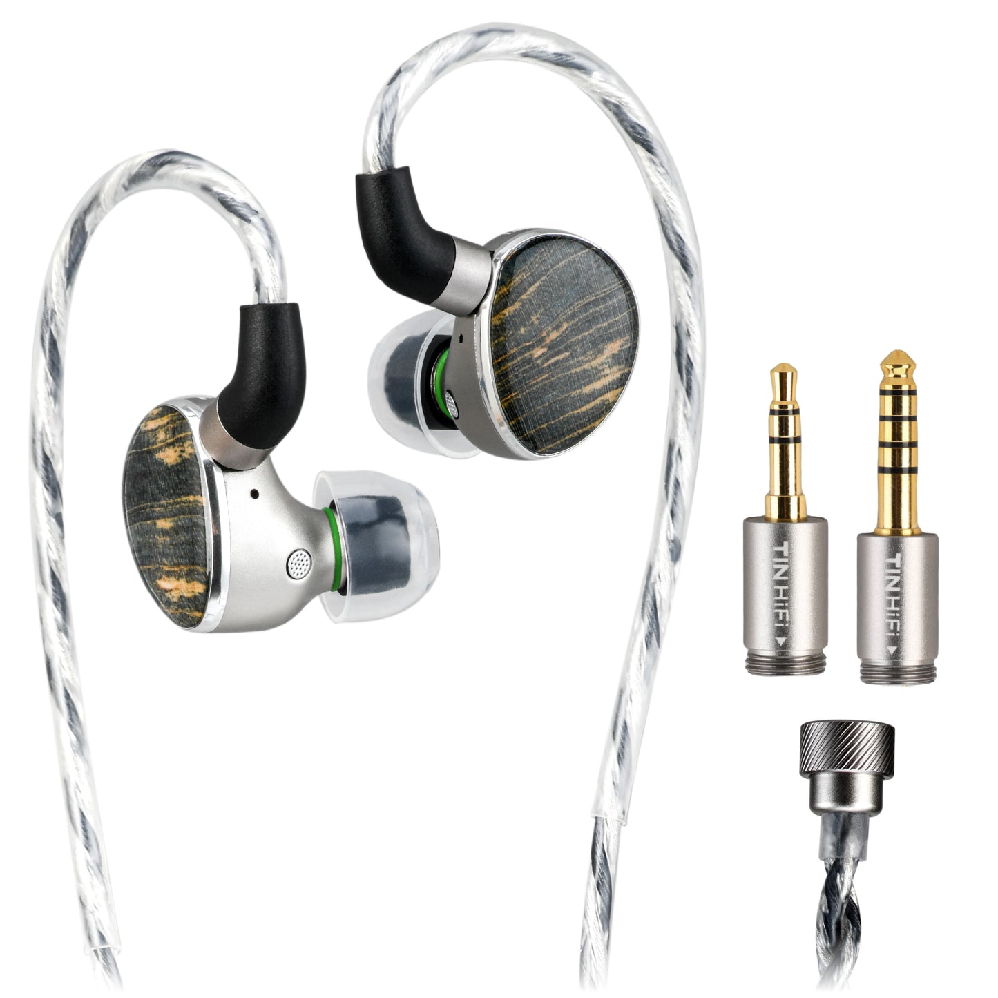 TINHIFI T6 HiFi In-Ear Monitor IEM 1DD+1 Planar Hybrid Wired Earphones
