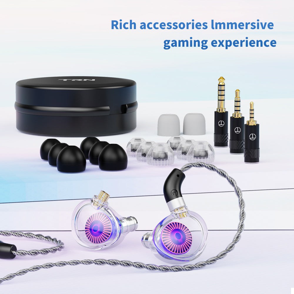 TRN Medusa High-Performance HiFi Dynamic Earphones with MIC