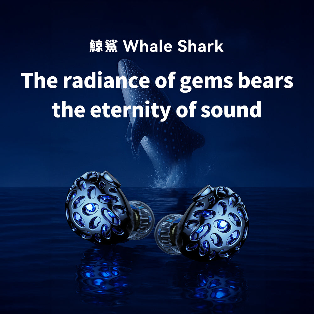 TRN Whale Shark 3.5+4.4mm Dynamic Planar Magnetic Earphones