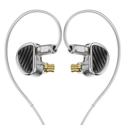 TRN Jaws in Ear Monitor Wired Headphones 3DD+4BA+1Planar Driver HiFi Earphones IEM Stereo Noise Isolating Earbuds 3.5mm Jack