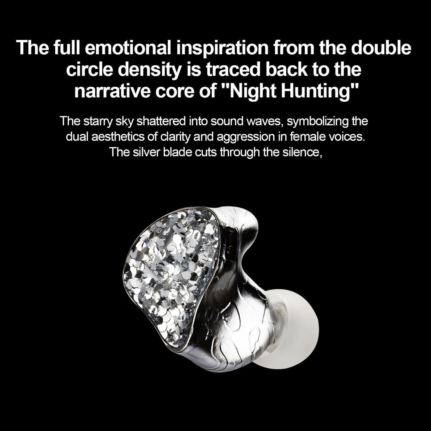 EarAcoustic VSA MAX Titanium Diaphragm Tesla Dynamic Unit 4.4MM+3.5MM Earphones