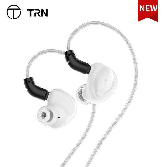 TRN Baiji Hi-Fi Earphone Wood Dome Diaphragm Driver With Mic