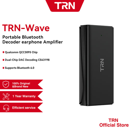 TRN WAVE Portable Bluetooth DAC Earphone Amplifier