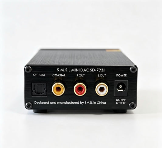 SMSL SD‑793II Mini HIFI DAC Decoder RCA 6.35mm Headphone Output