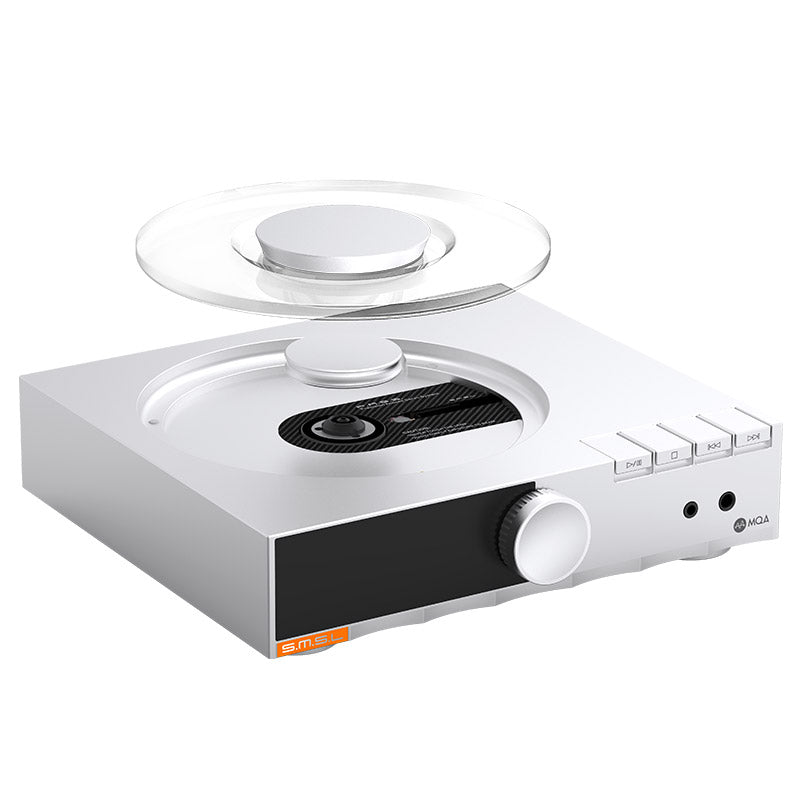 PL200 MK2 CD Player, ES9039Q2M|Transparent Top Cover|Bluetooth TX/RX