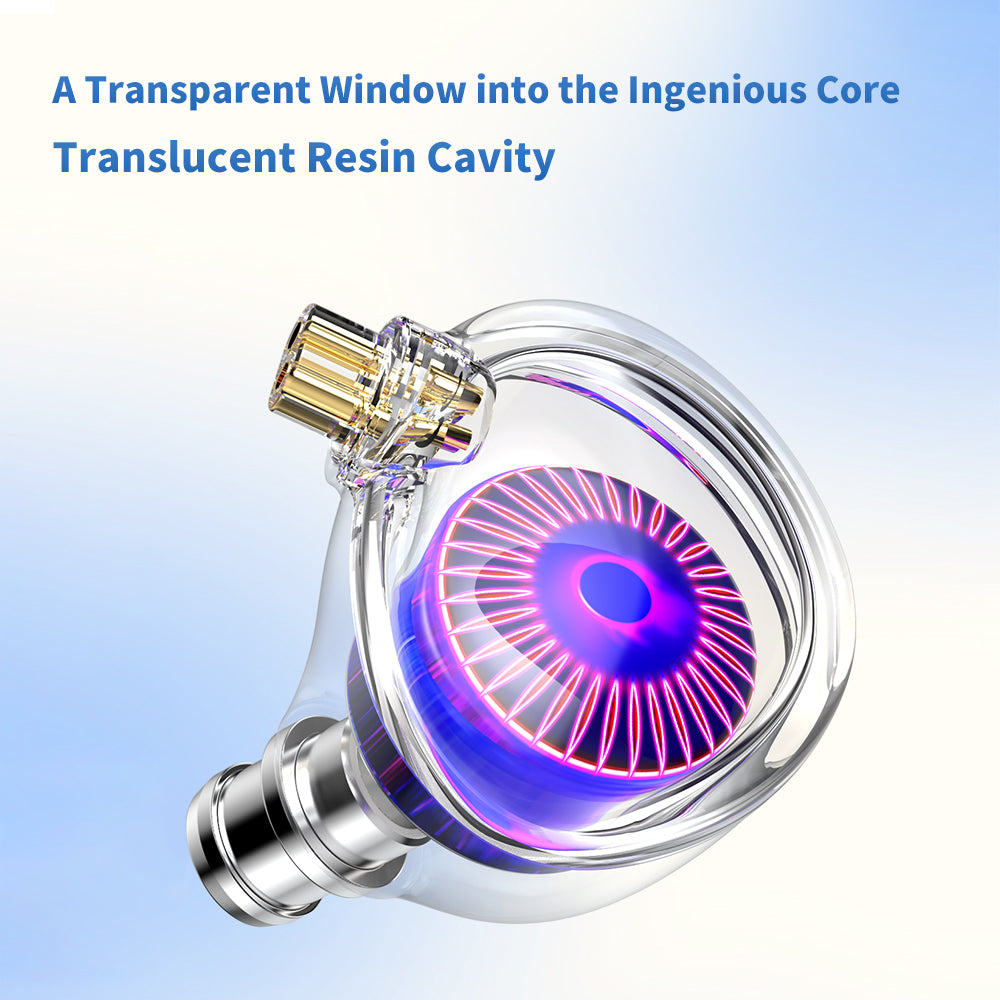 TRN Medusa High-Performance HiFi Dynamic Earphones with MIC