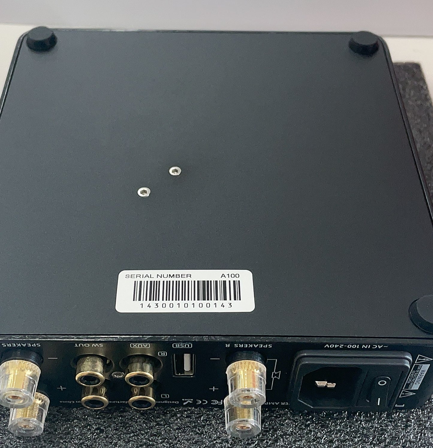 [Slight Cosmetic Damage offer]SMSL A100 Stereo Digital Power Amplifier 80w*2 Class D