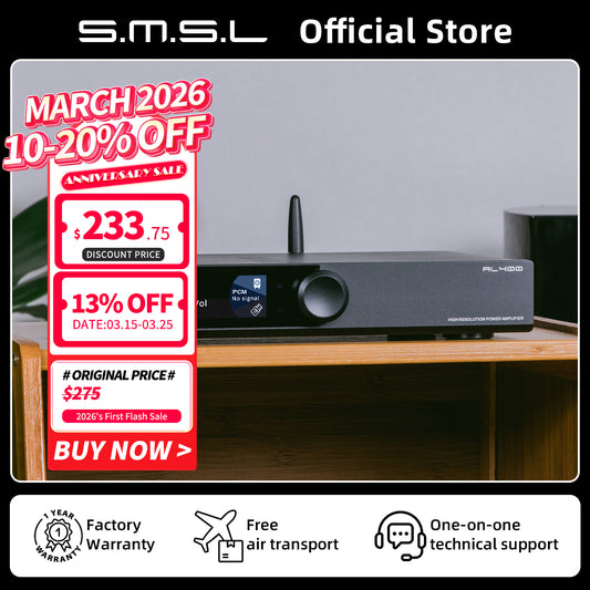 SMSL AL400 All-in-one power amplifier