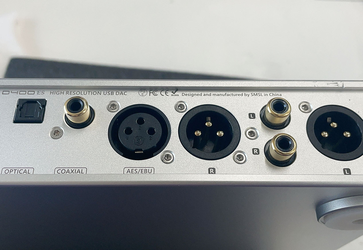 [Slight Cosmetic Damage offer] SMSL D400 ES Audio DAC MQA MQA-CD Hires ES9039MSPRO