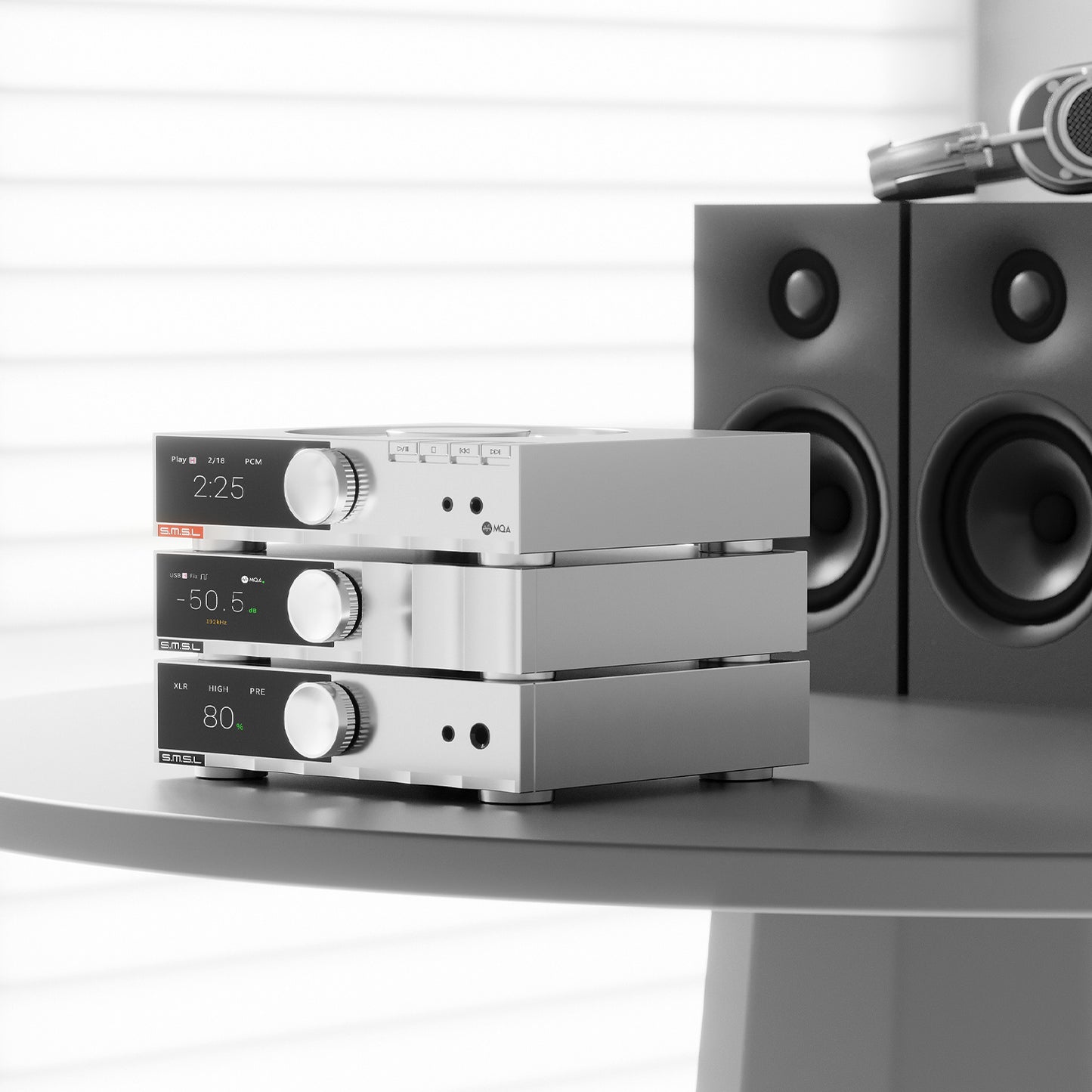 SMSL H200 Fully Balanced Headphone Amplifier