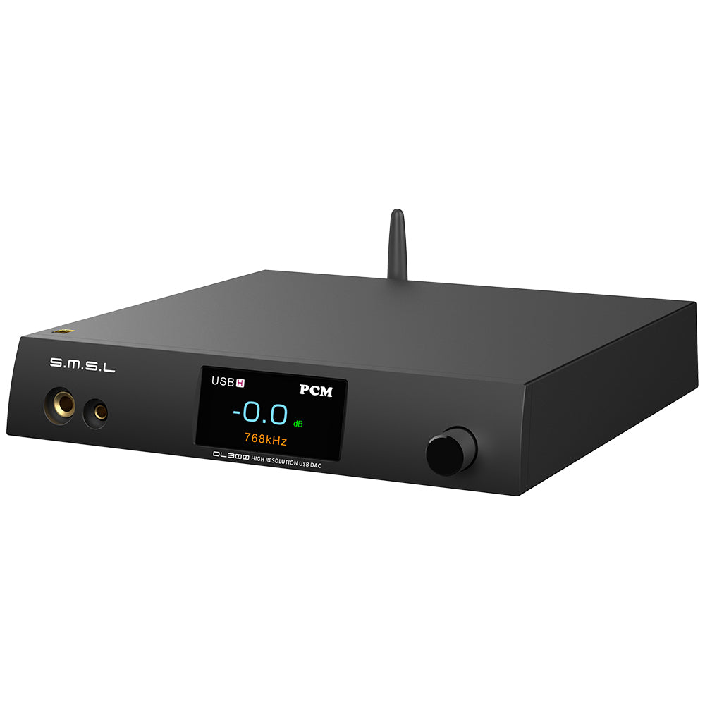 SMSL DL300 AK4191 AK4499 MQA-CD Bluetooth AUDIO DAC & Headphone Amplifier