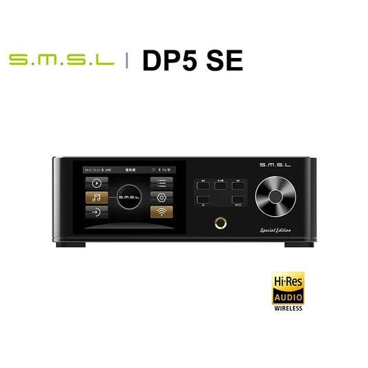 SMSL DP5 SE HIFI Network Music Player with ES9039Q2M DAC and Headphone Amplifier