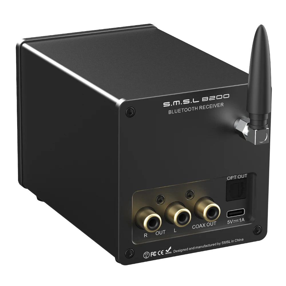 SMSL B200 Audiophile Bluetooth Audio Receiver DAC Pre Amplifier