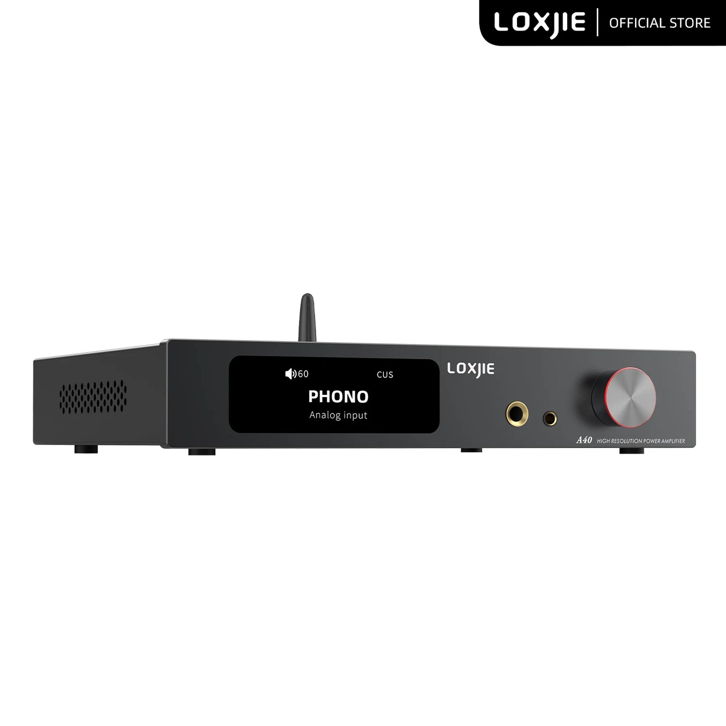 LOXJIE A40 MQA-CD 165W*2 Power Amplifier with HDMI(ARC) phone in