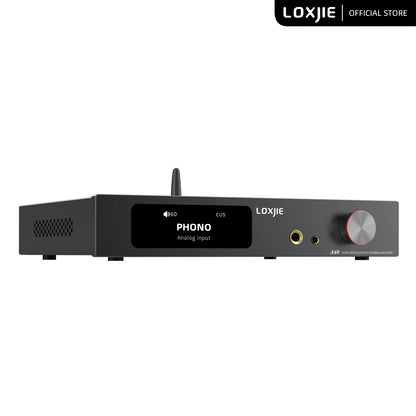 LOXJIE A40 MQA-CD 165W*2 Power Amplifier with HDMI(ARC) phone in
