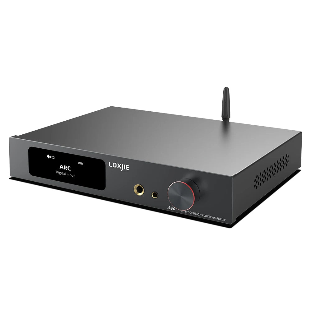 LOXJIE A40 MQA-CD 165W*2 Power Amplifier with HDMI(ARC) phone in LOXJIE A40 MQA-CD 165W*2 Power Amplifier with HDMI(ARC) phone in