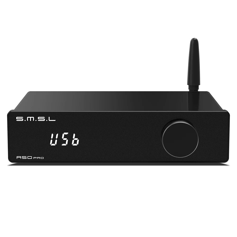 SMSL A50 PRO 2.1 Channel MA12070P*2 BT5.0 HDMI ARC Power Amplifier