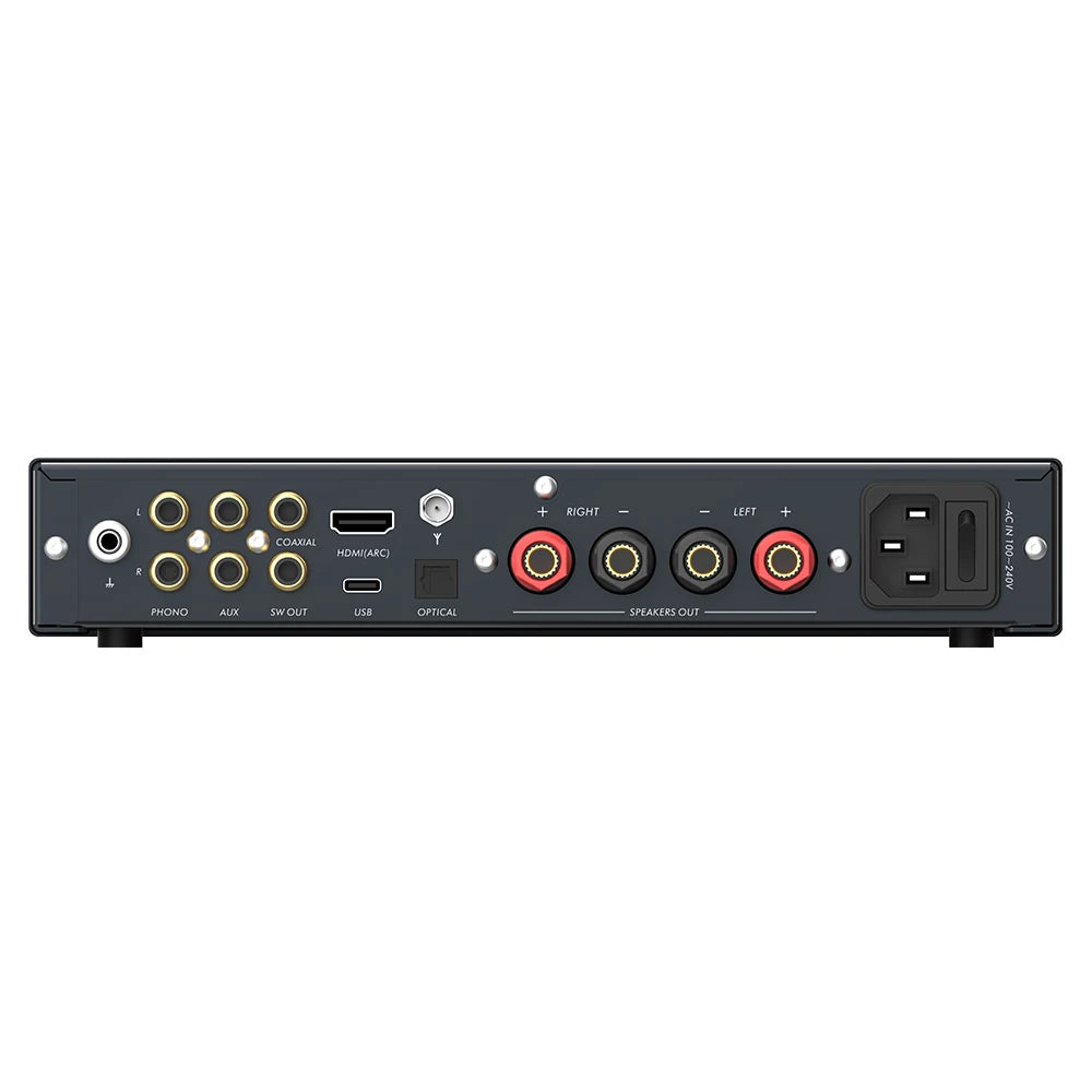 LOXJIE A40 MQA-CD 165W*2 Power Amplifier with HDMI(ARC) phone in LOXJIE A40 MQA-CD 165W*2 Power Amplifier with HDMI(ARC) phone in