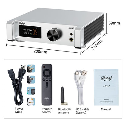 Sabaj A20d 2023 High Res USB Audio DAC & Headphone AMP AK4191+AK4499EX - Hifi-express