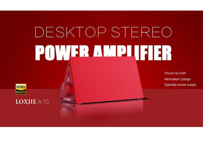[Slightly defective Special offer]Loxjie A10 60W*2 Big Power Digital Class-D Power Amplifier - Hifi-express