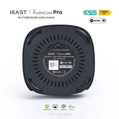 IEAST M50 AudioCast Pro ESS9023 Support Spotify Airplay DLNA 24bit/192kHz - Hifi-express
