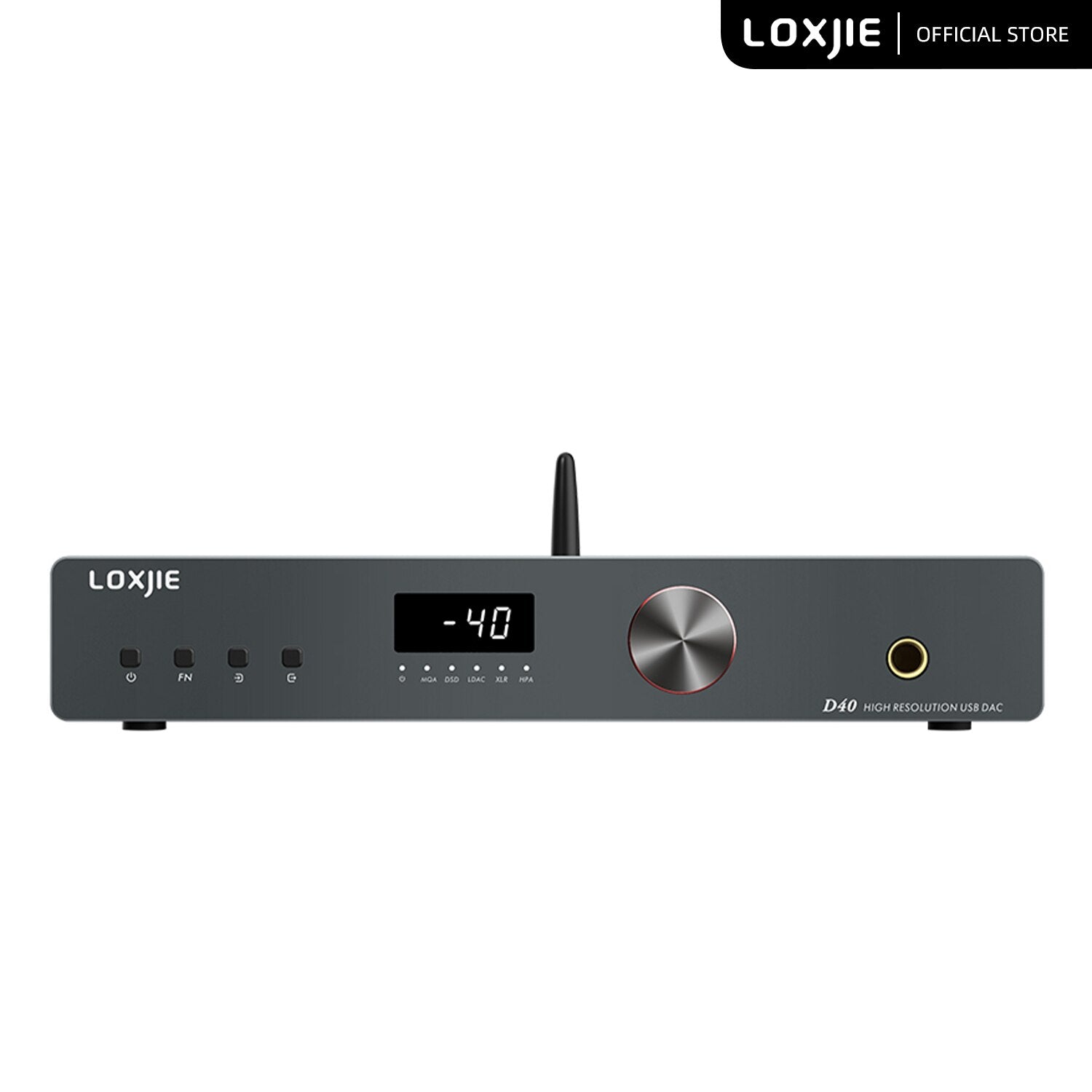 LOXJIE A40 MQA-CD 165W*2 Power Amplifier with HDMI(ARC) phone in