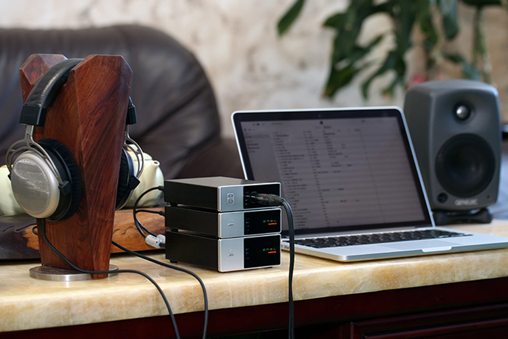 SMSL Sanskrit Pha HIFI Audio Portable Headphone Amp RCA Input 6.35mm Jack - Hifi-express