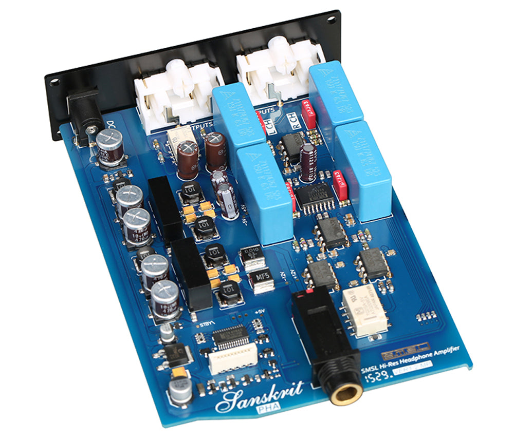 SMSL Sanskrit Pha HIFI Audio Portable Headphone Amp RCA Input 6.35mm Jack - Hifi-express