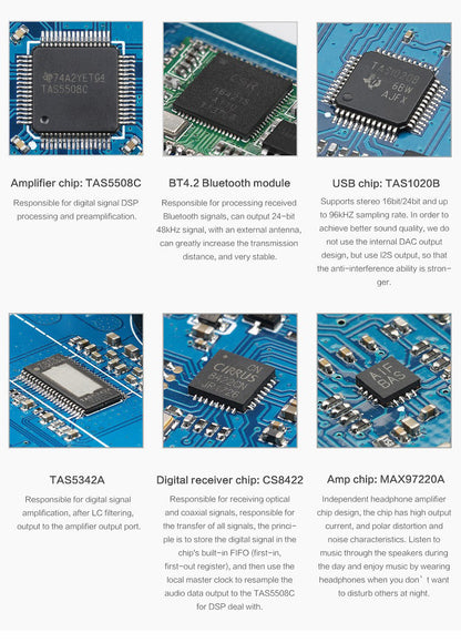 [Slightly defective Special offer]Sabaj A4 HIFI Audio Stereo Bluetooth Digital Amplifier 80Wx2 - Hifi-express