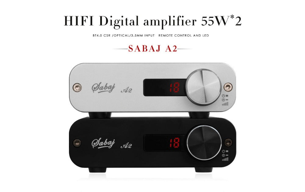[Slightly defective Special offer]Sabaj Digital Bluetooth Amplifier A2 Portable Audio Amp Class D - Hifi-express