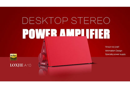 Loxjie A10 60W*2 Big Power Digital Class-D Power Amplifier - Hifi-express